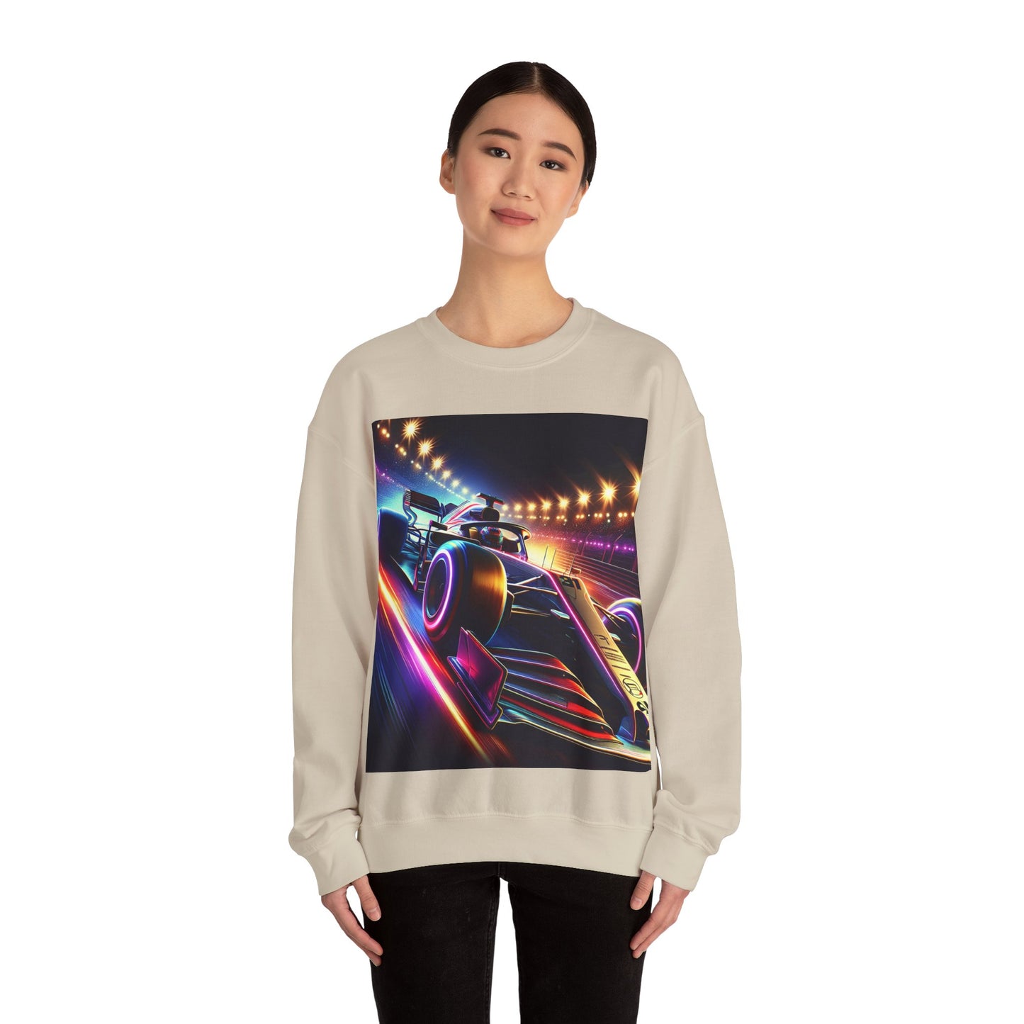 Race Car Crewneck Sweatshirt | Racing Apparel, Unisex Sweatshirt, F1 Gift, Motorsports Clothing, Car Enthusiasts Sweatshirt