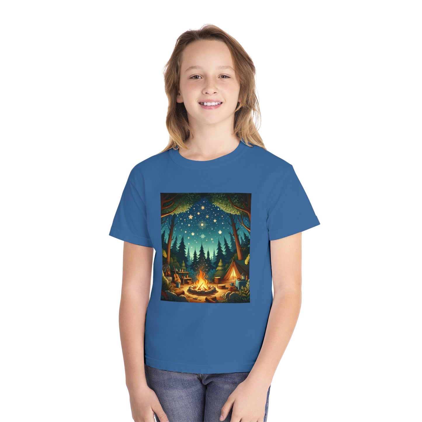 Camping Youth Midweight Tee