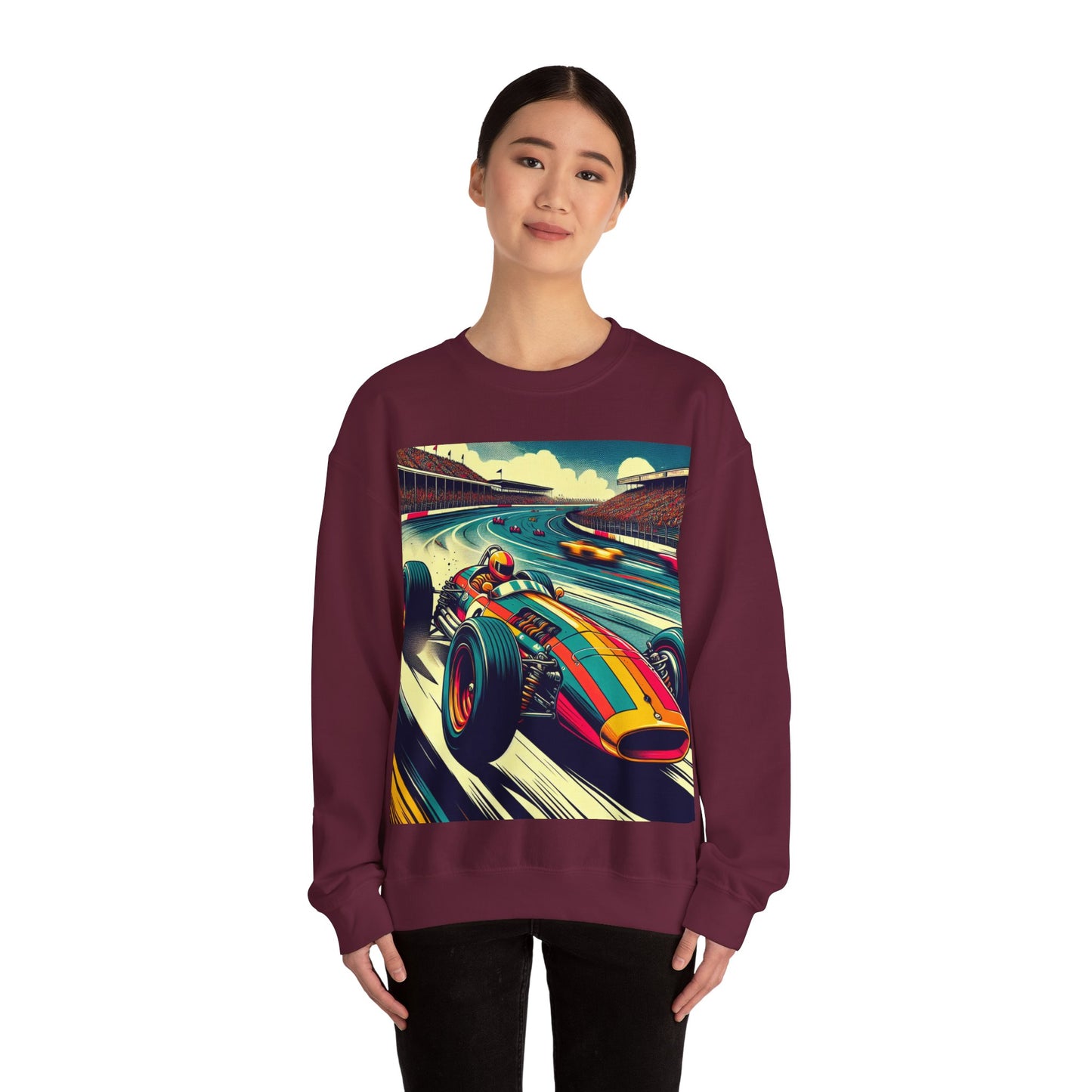 Race Car Crewneck Sweatshirt | Racing Apparel, Unisex Sweatshirt, F1 Gift, Motorsports Clothing, Car Enthusiasts Sweatshirt