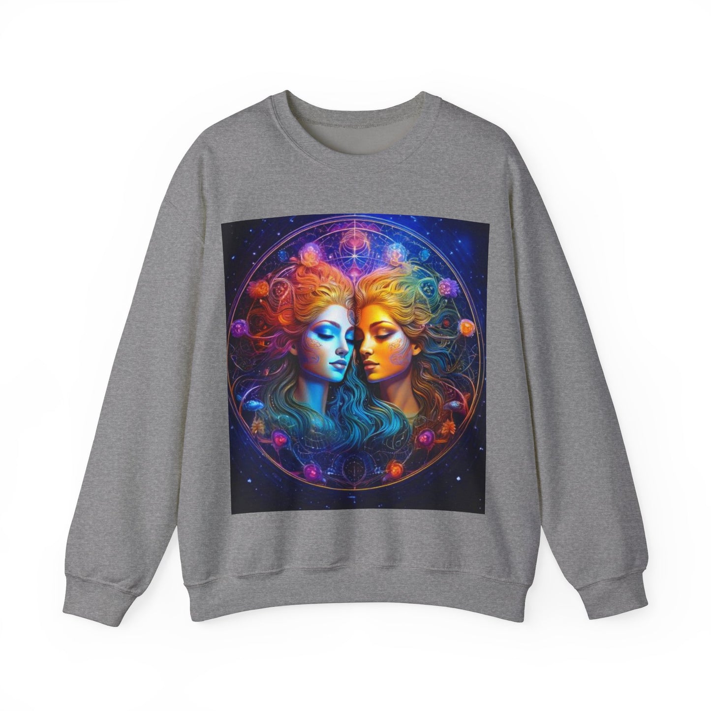 Gemini Crewneck Sweatshirt | Zodiac Apparel, Unisex Sweatshirt