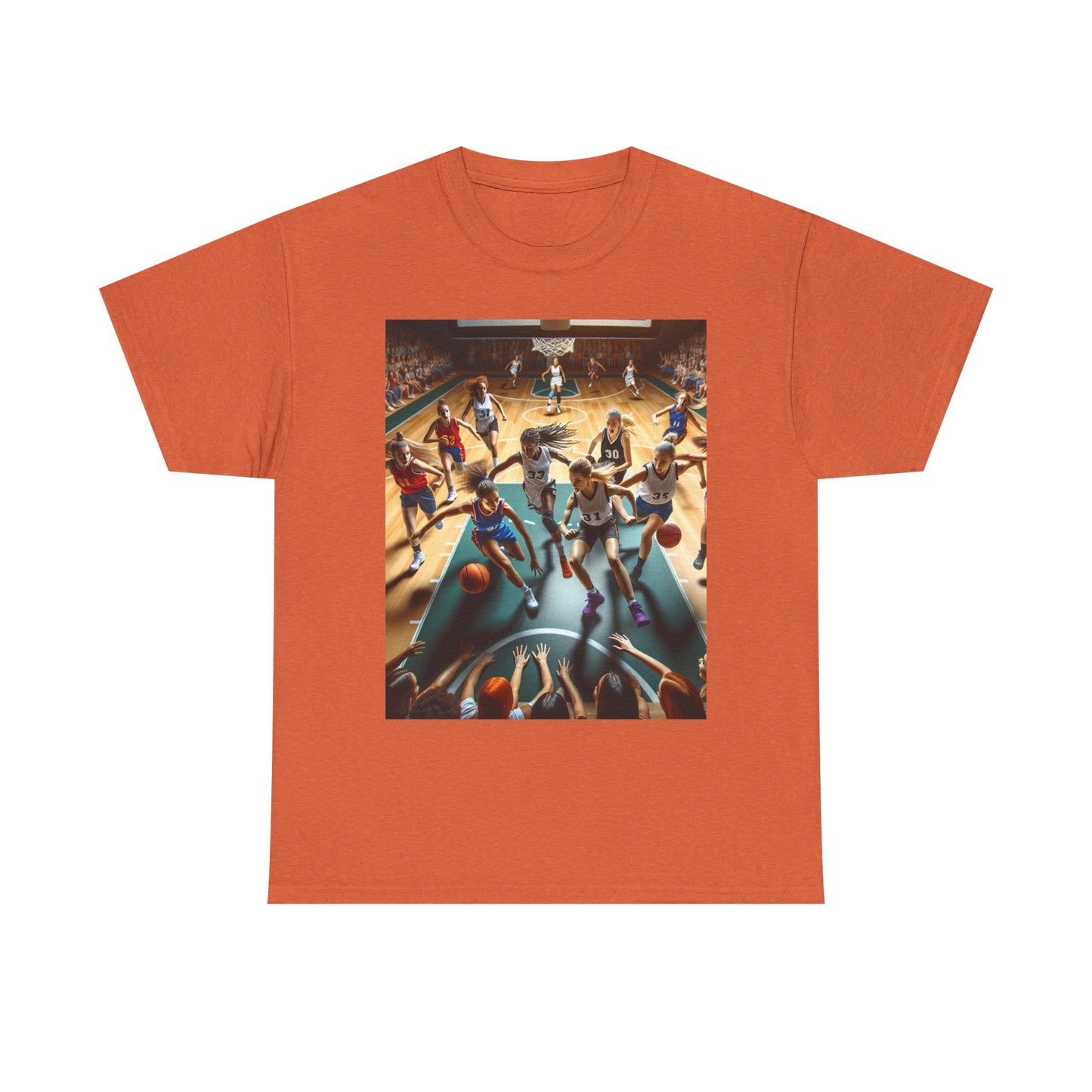 Basketball Women's Heavy Cotton Tee