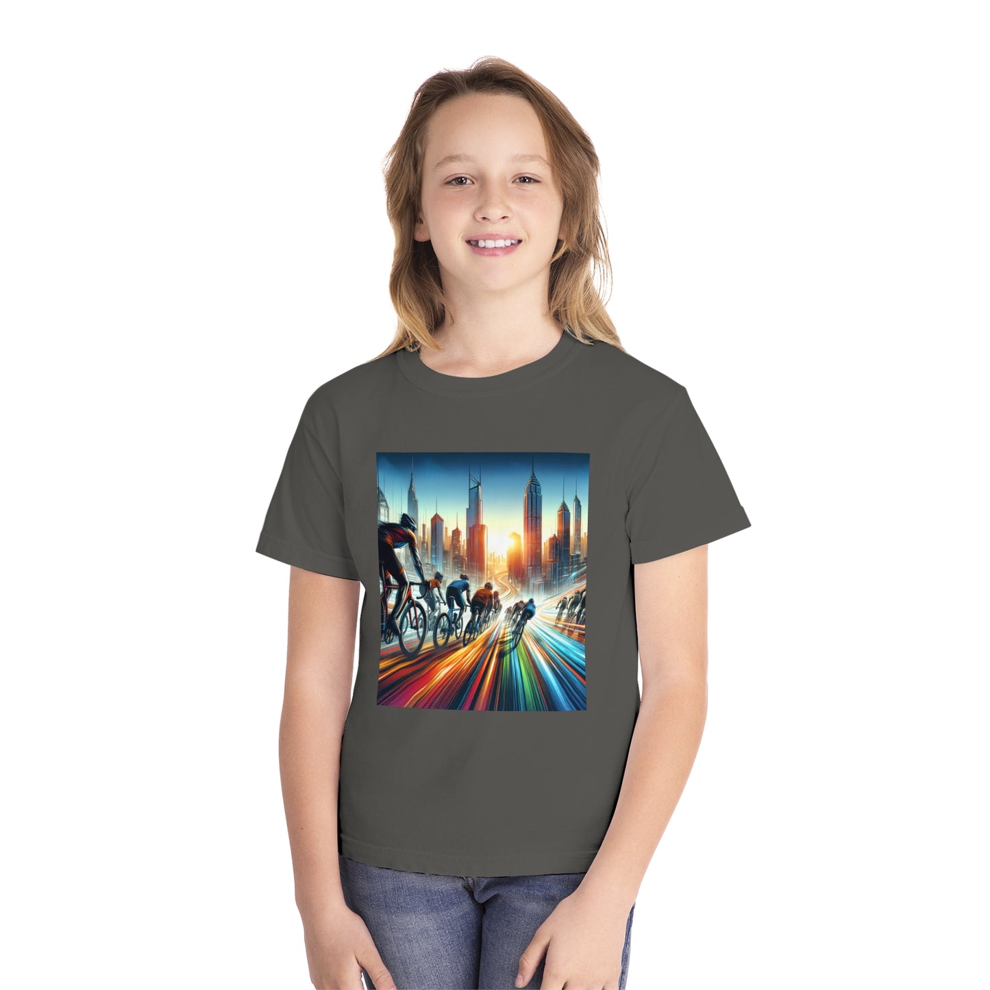 Cycling Youth Midweight Tee
