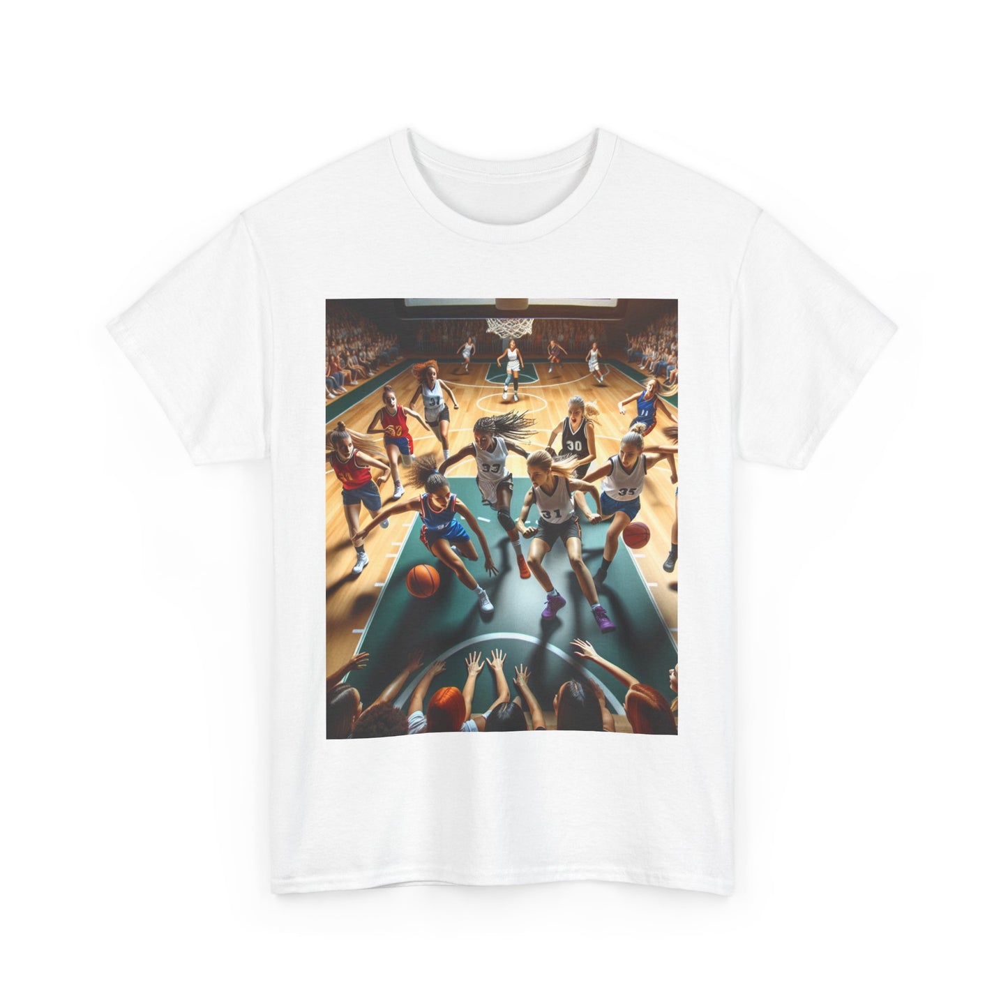 Basketball Women's Heavy Cotton Tee