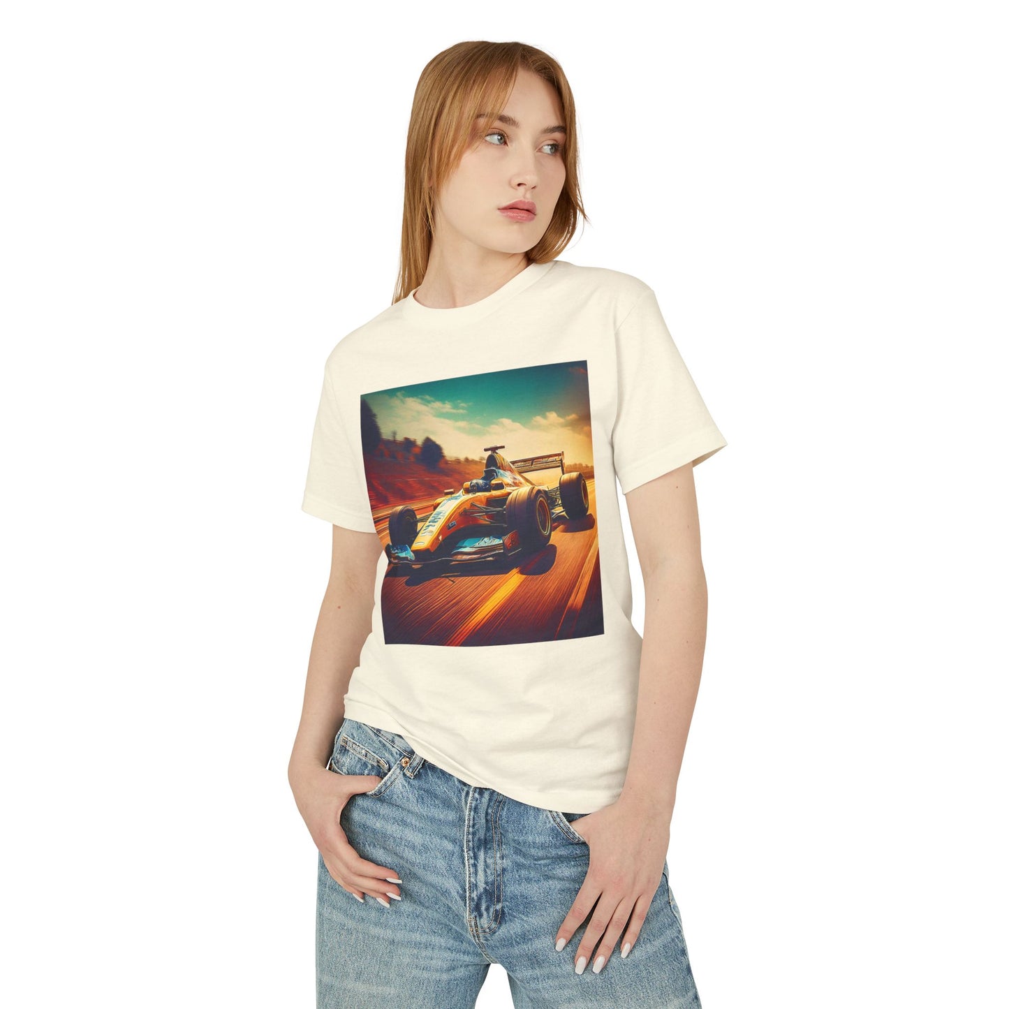 F1 Heavyweight Tee - Unisex Garment-Dyed Shirt