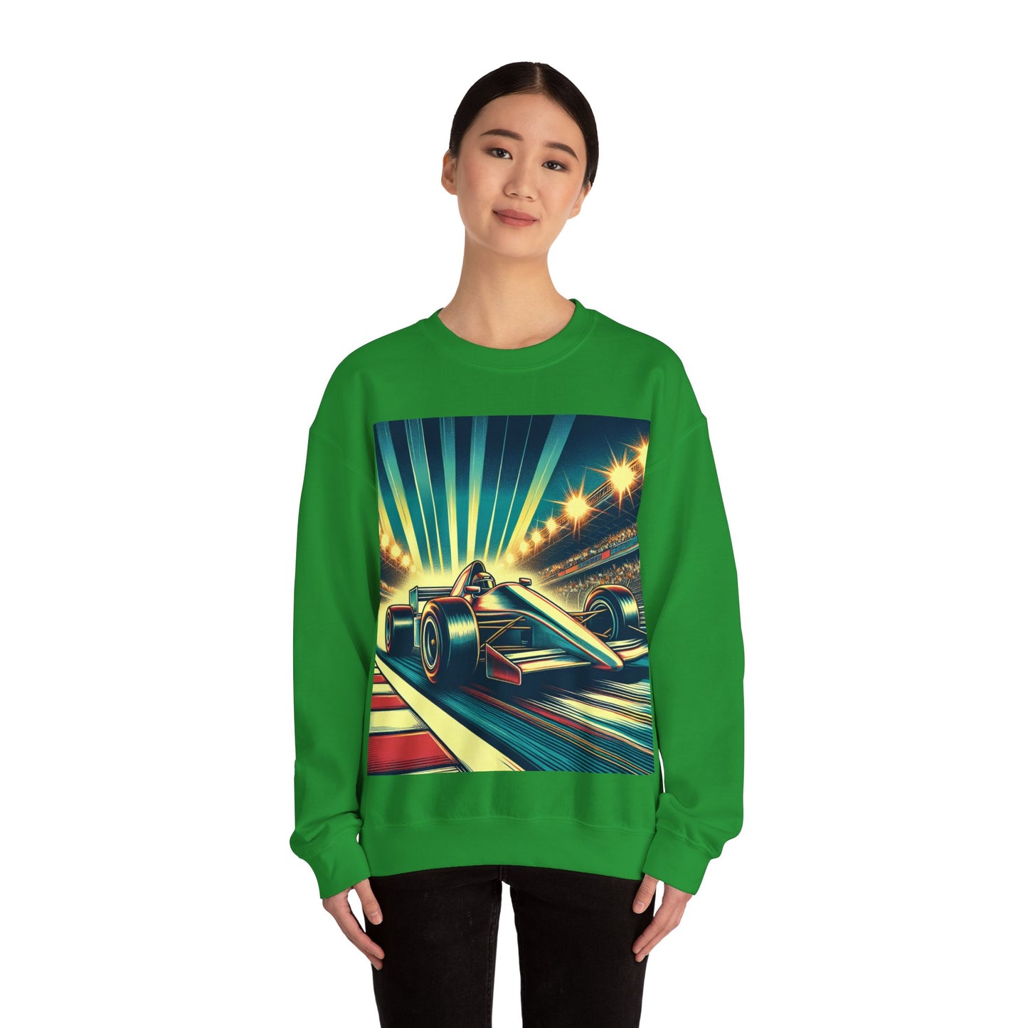 Race Car Crewneck Sweatshirt | Racing Apparel, Unisex Sweatshirt, F1 Gift, Motorsports Clothing, Car Enthusiasts Sweatshirt