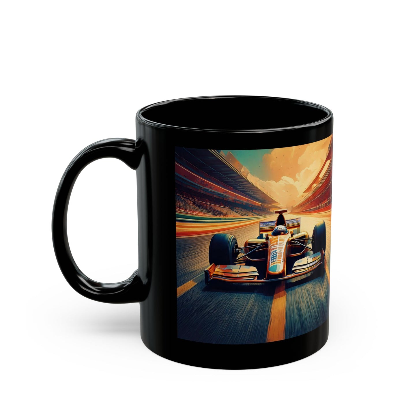 Racing Enthusiast Mug | Vibrant Formula 1 Design | Perfect Gift for Car Lovers, Motorsport Decor, Father's Day, Birthday