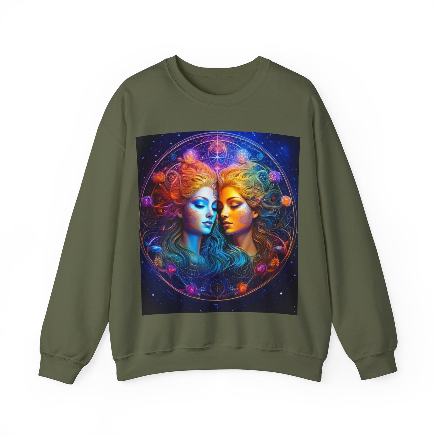 Gemini Crewneck Sweatshirt | Zodiac Apparel, Unisex Sweatshirt