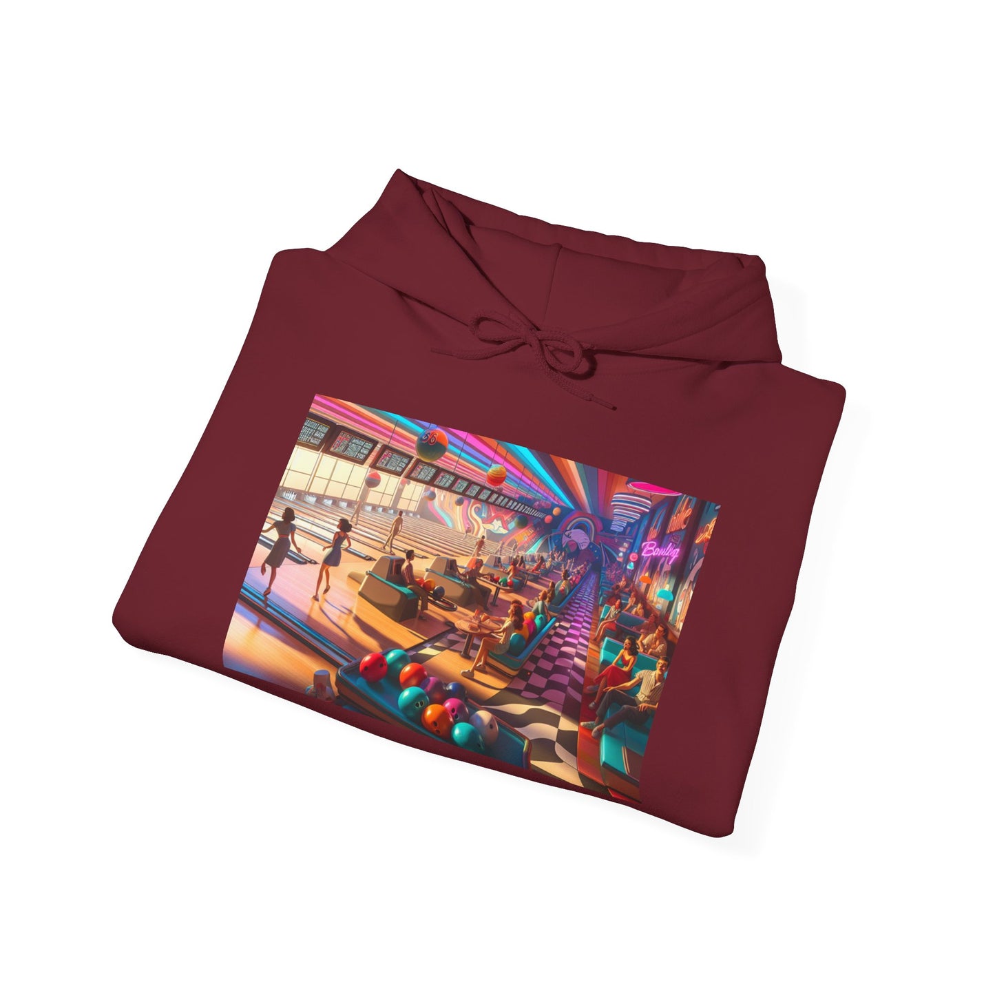 Bowling Unisex Hoodie - Sports Team Vibes