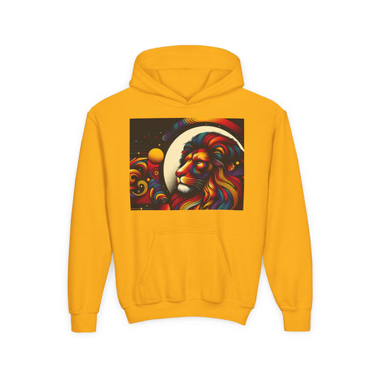 Leo Youth Hoodie - Heavy Blend Sweatshirt