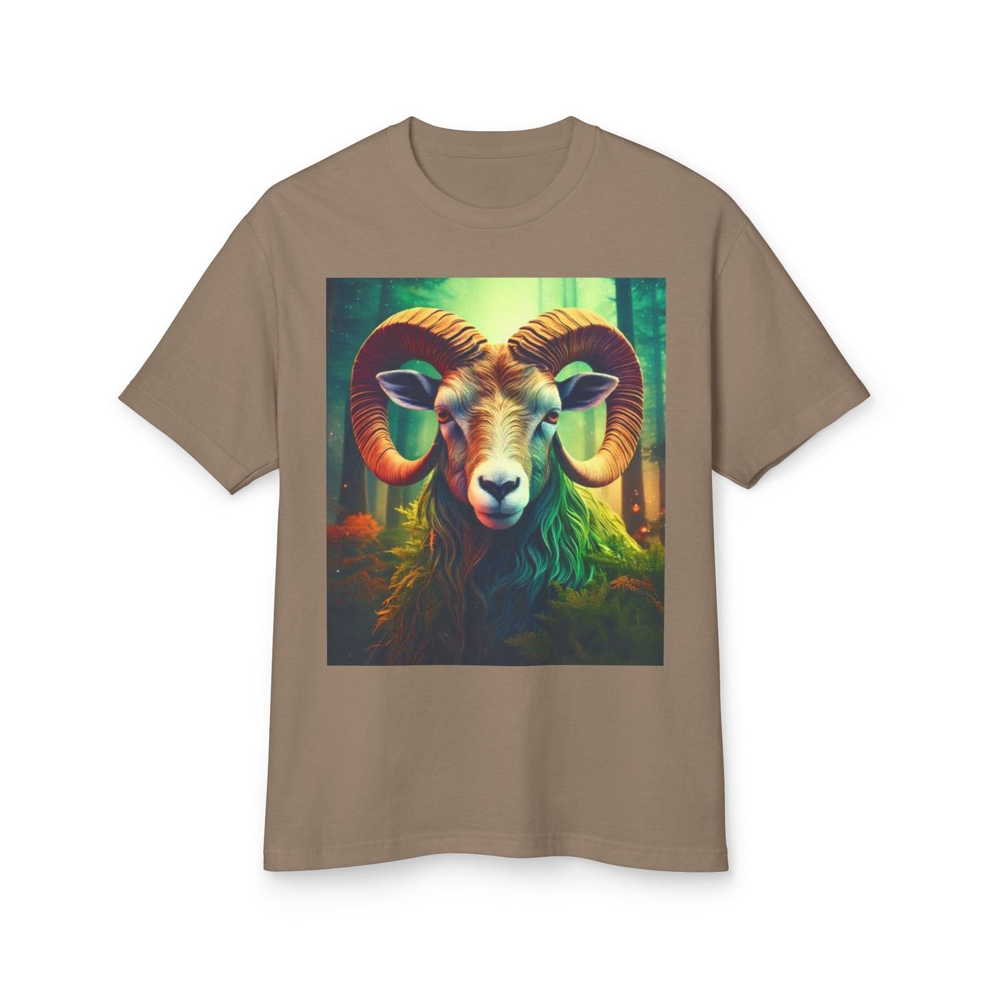 Aries Heavyweight Tee - Unisex Garment-Dyed Shirt