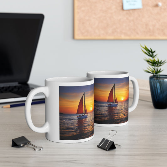 Sailing Ceramic Mug