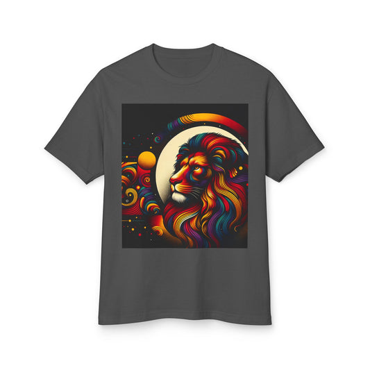 Leo Heavyweight Tee - Unisex Garment-Dyed Shirt