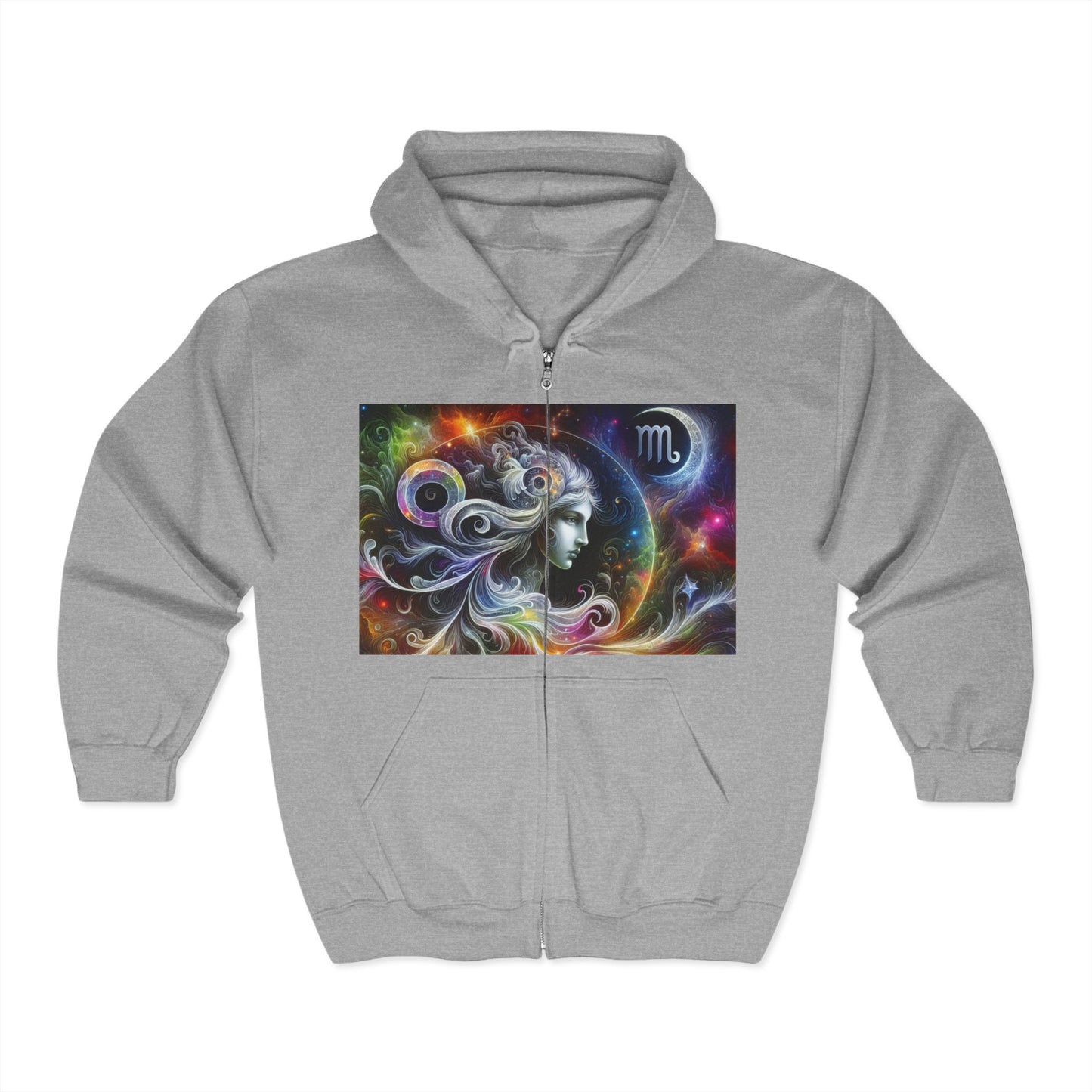 Virgo Unisex Heavy Blend™ Full Zip Hooded Sweatshirt