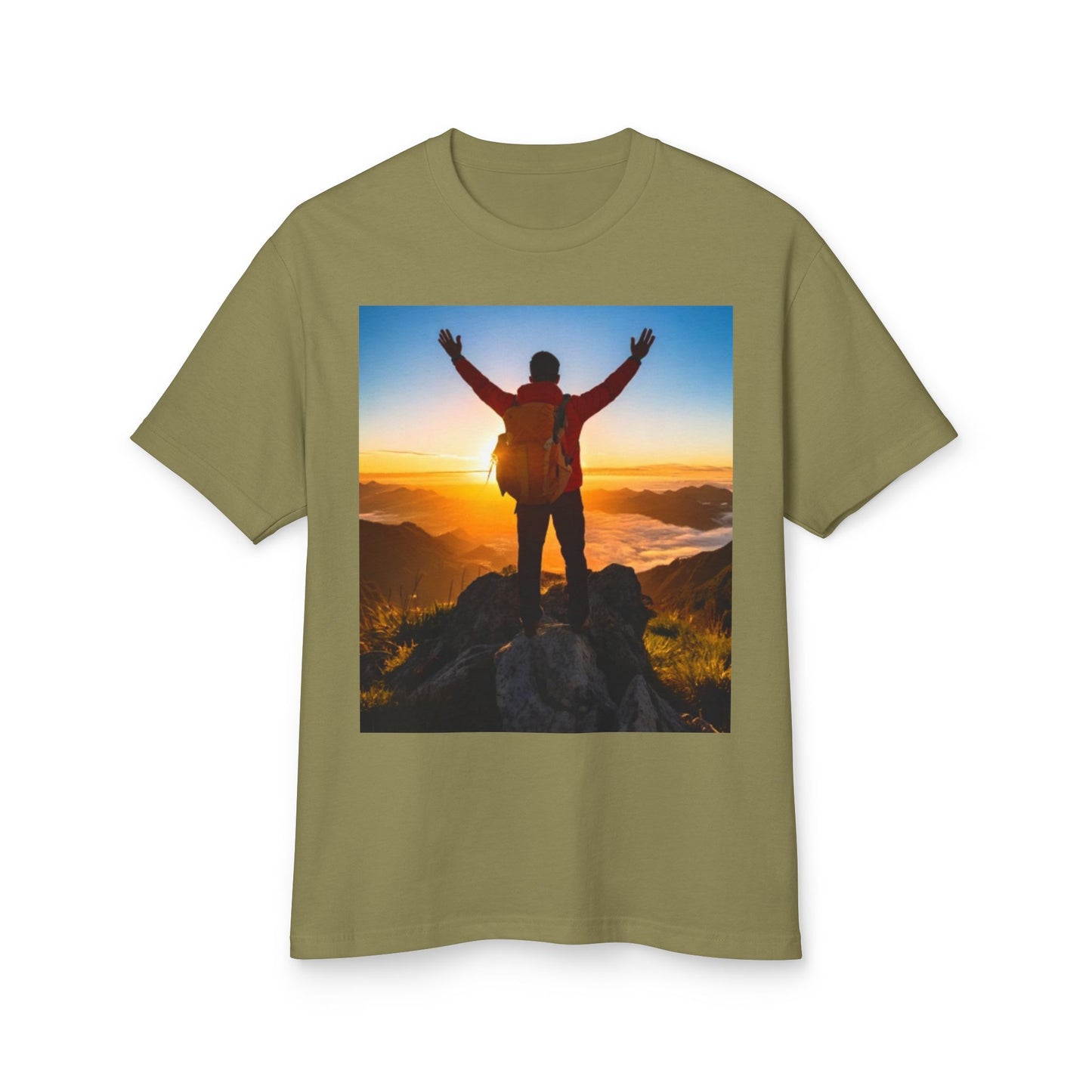 Hiker Heavyweight Tee - Unisex Garment-Dyed Shirt