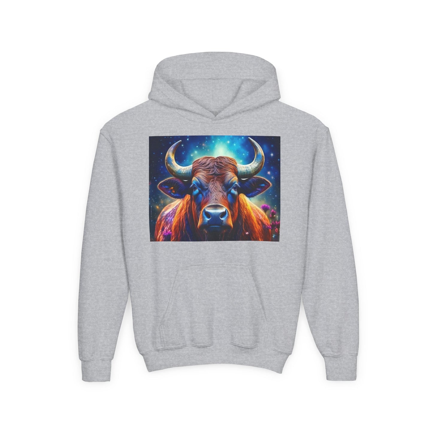 Taurus Youth Hoodie - Heavy Blend Sweatshirt