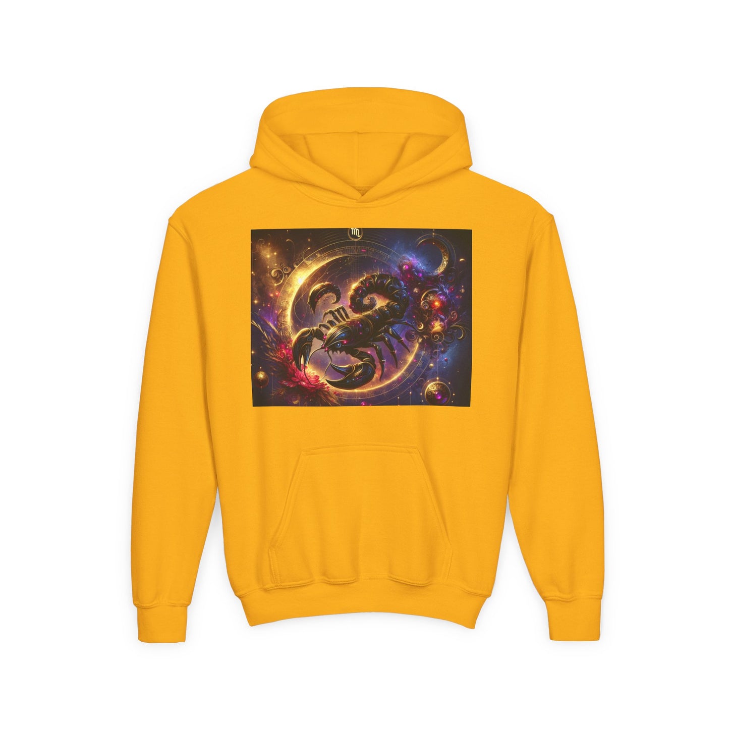 Scorpio Youth Hoodie - Heavy Blend Sweatshirt