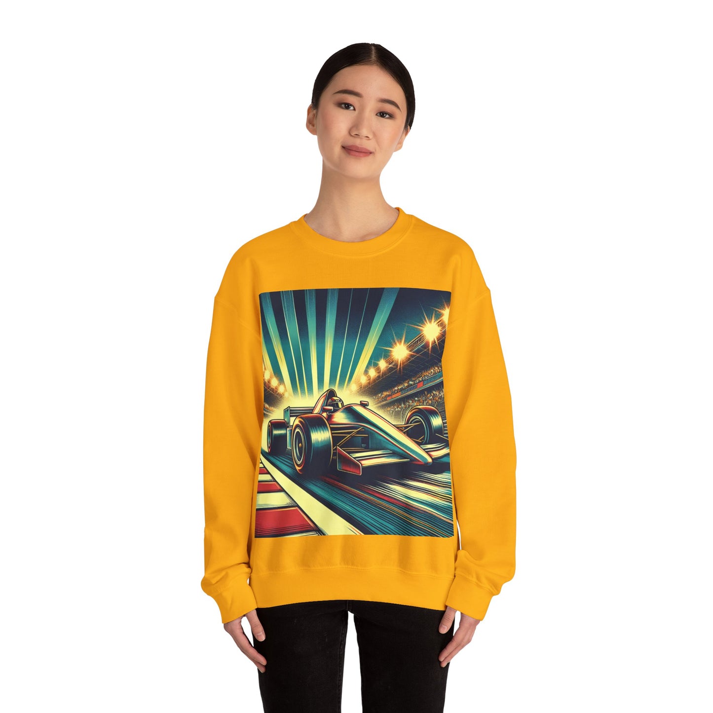 Race Car Crewneck Sweatshirt | Racing Apparel, Unisex Sweatshirt, F1 Gift, Motorsports Clothing, Car Enthusiasts Sweatshirt