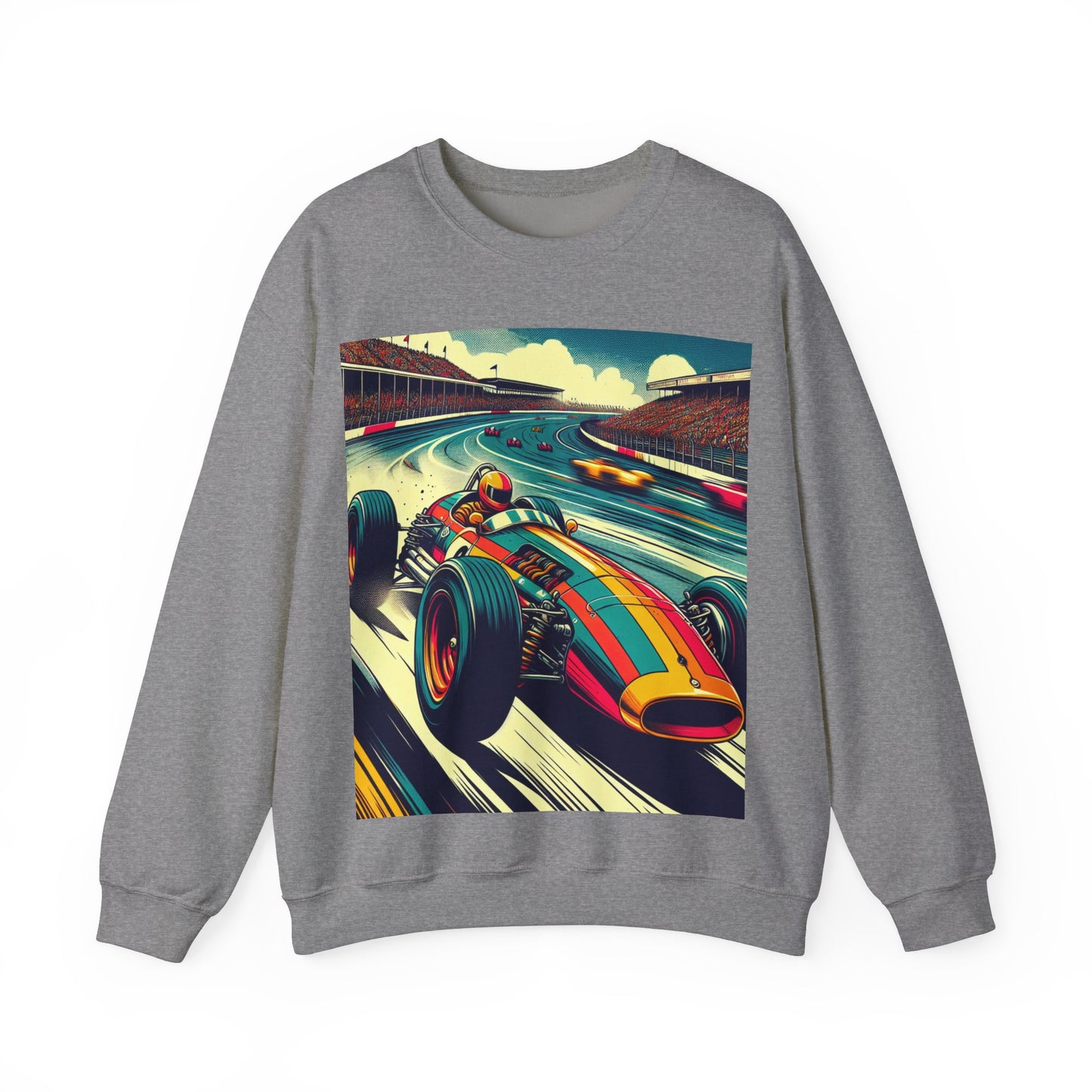 Race Car Crewneck Sweatshirt | Racing Apparel, Unisex Sweatshirt, F1 Gift, Motorsports Clothing, Car Enthusiasts Sweatshirt