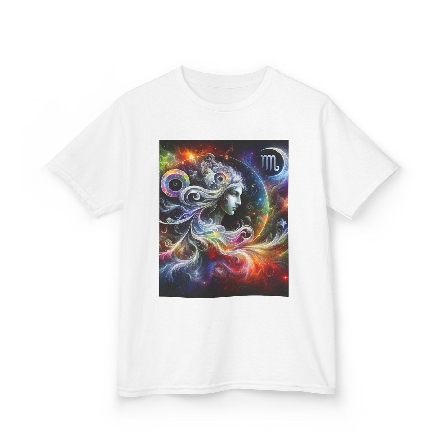 Virgo Horoscope Kids Tee - Cosmic Zodiac T-Shirt for Astrology Lovers, Birthday Gift, Everyday Wear, Reference Guide, Unique Design