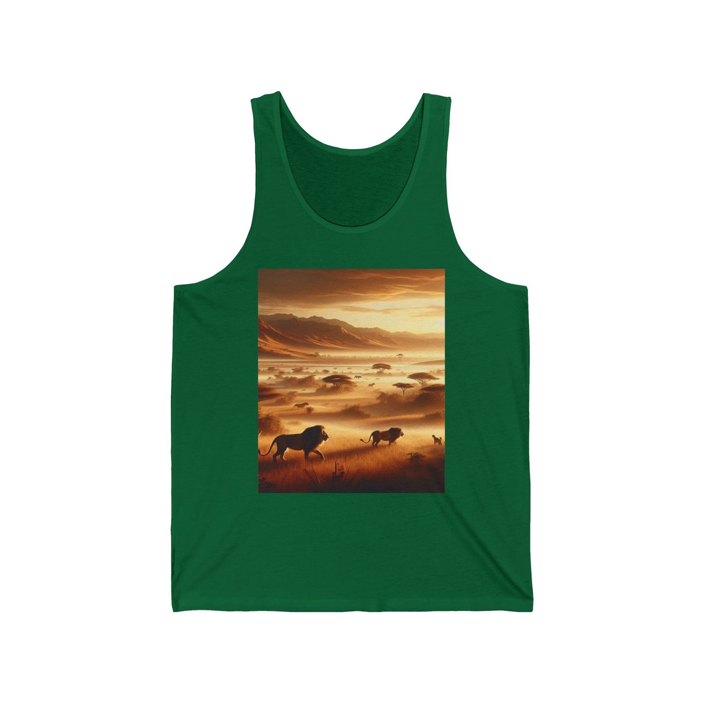 Lions Unisex Jersey Tank Top - Perfect for Festivals & Casual Wear