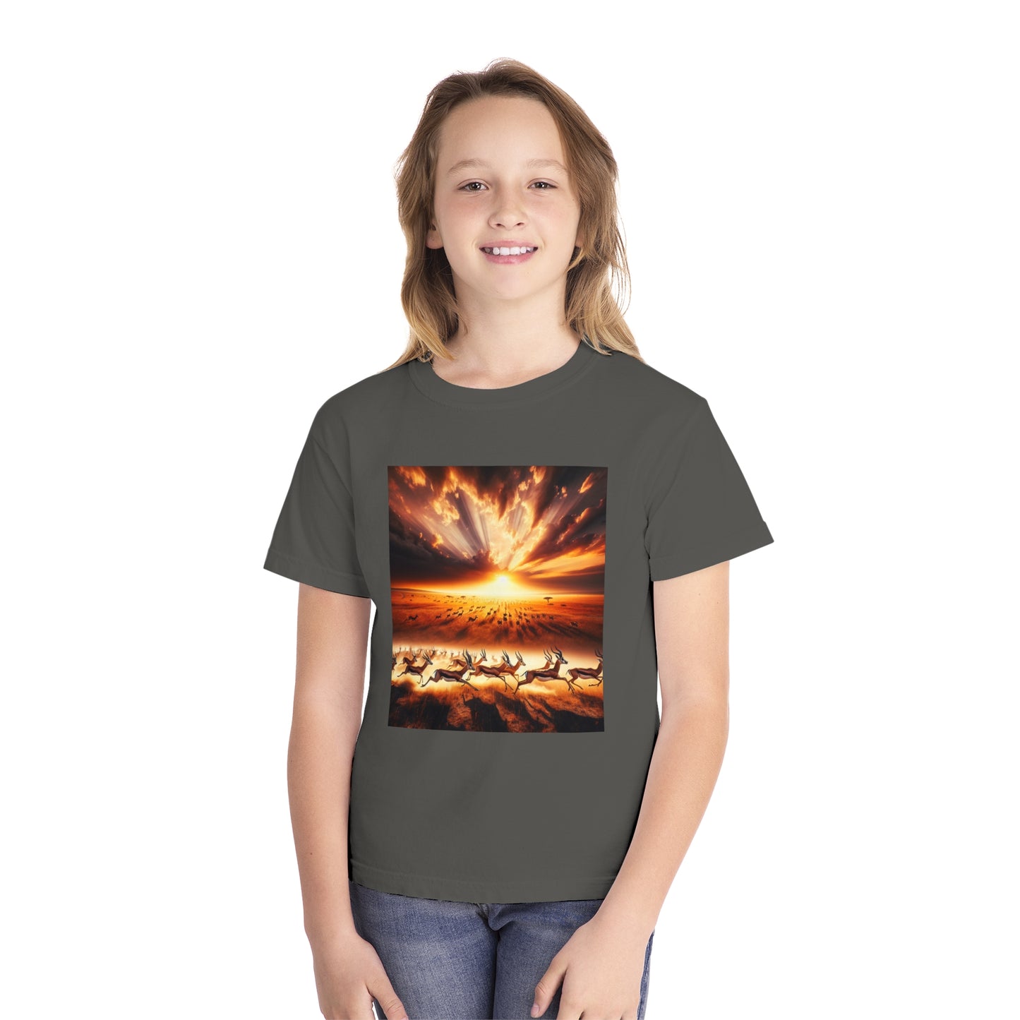 Gazelles Youth Midweight Tee