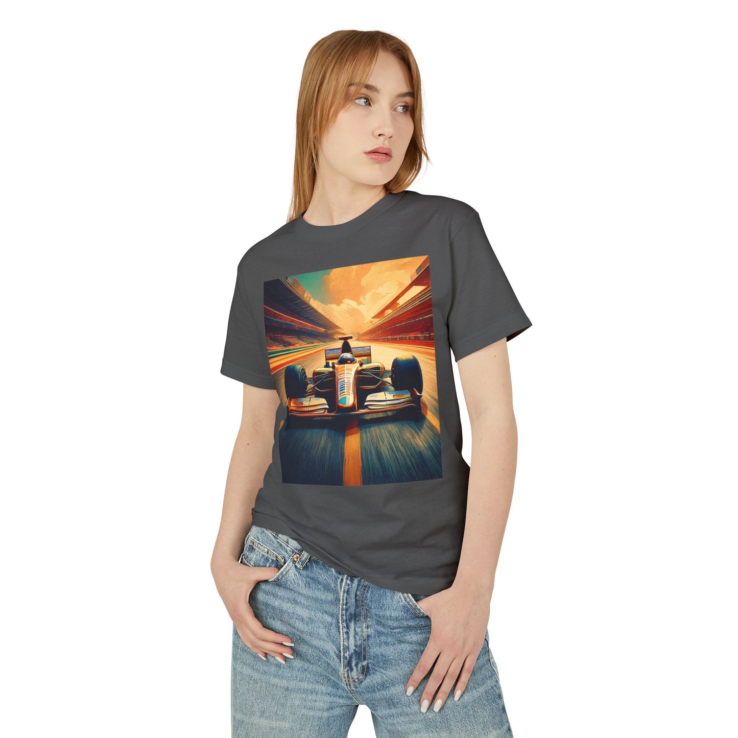 F1 Heavyweight Tee - Unisex Garment-Dyed Shirt