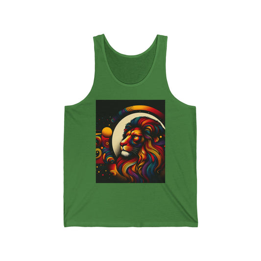 Leo Unisex Jersey Tank Top - Perfect for Festivals & Casual Wear