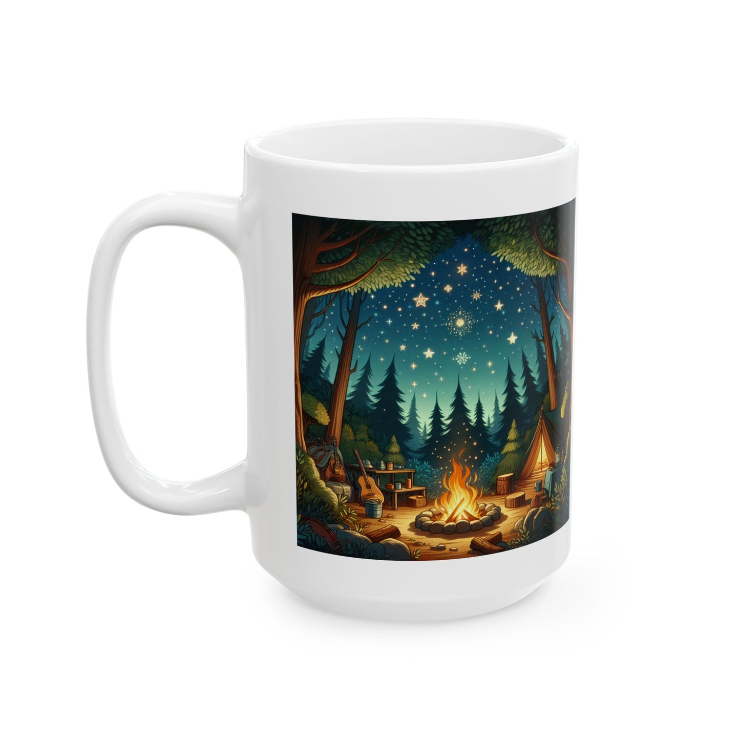 Camping Ceramic Mug