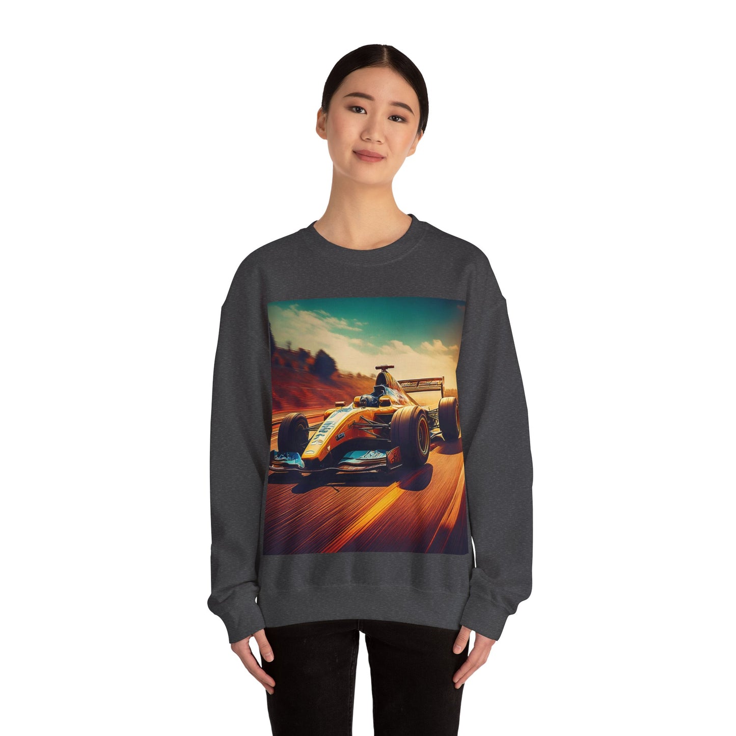 Race Car Crewneck Sweatshirt | Racing Apparel, Unisex Sweatshirt, F1 Gift, Motorsports Clothing, Car Enthusiasts Sweatshirt