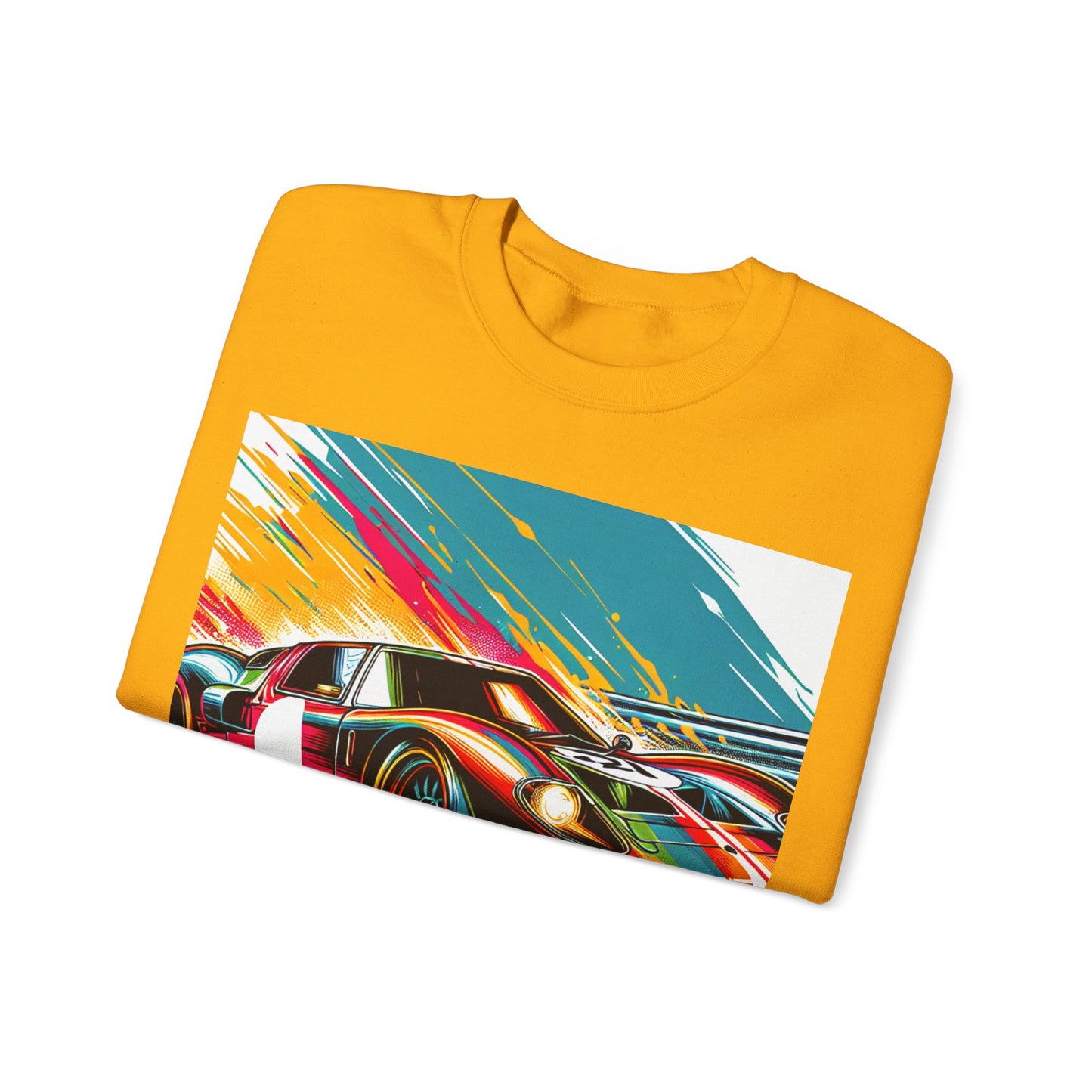 Race Car Crewneck Sweatshirt | Racing Apparel, Unisex Sweatshirt, Nascar Gift, Motorsports Clothing, Car Enthusiasts Sweatshirt