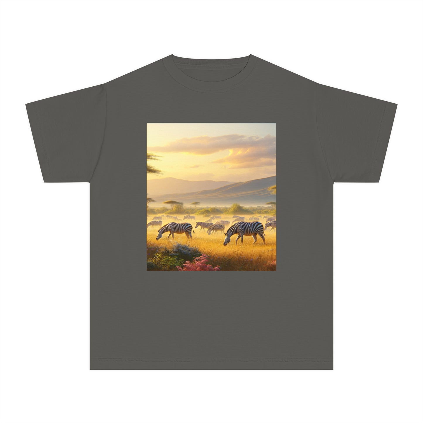 Zebras Youth Midweight Tee