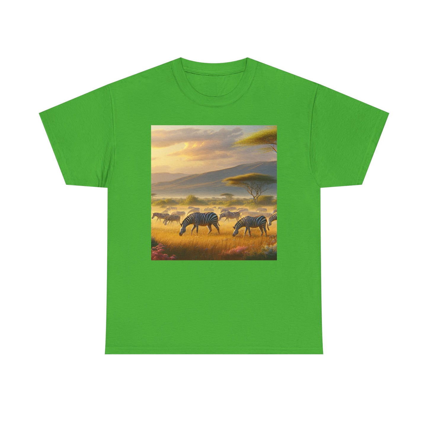 Zebras Women's Heavy Cotton Tee