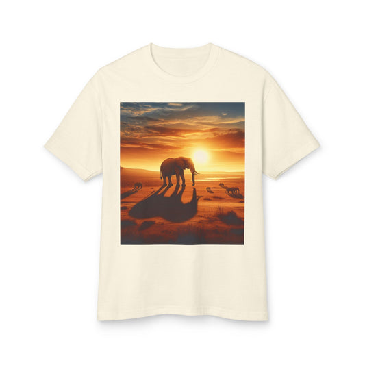 Elephants Heavyweight Tee - Unisex Garment-Dyed Shirt