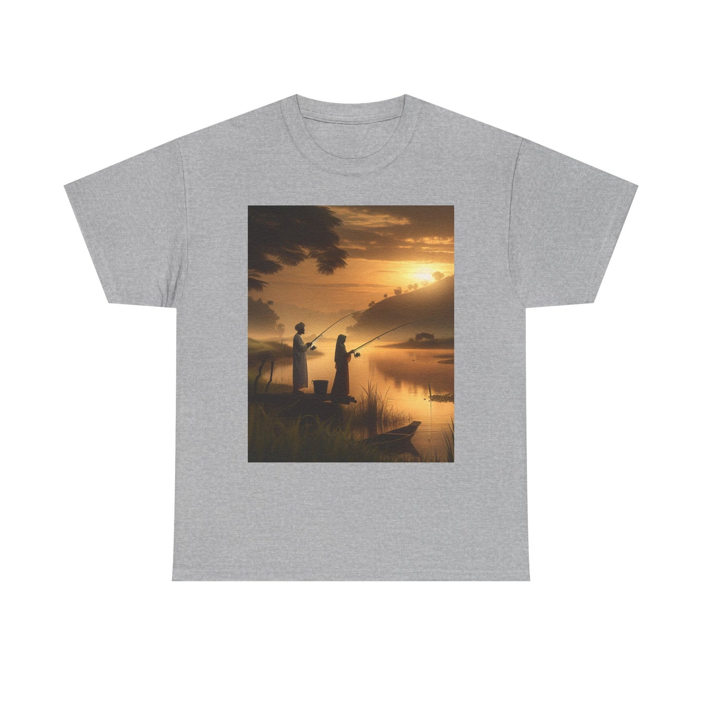 Fishing Women's Heavy Cotton Tee