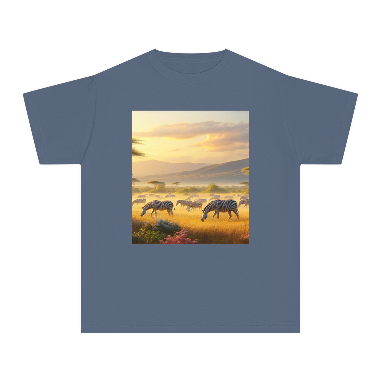 Zebras Youth Midweight Tee