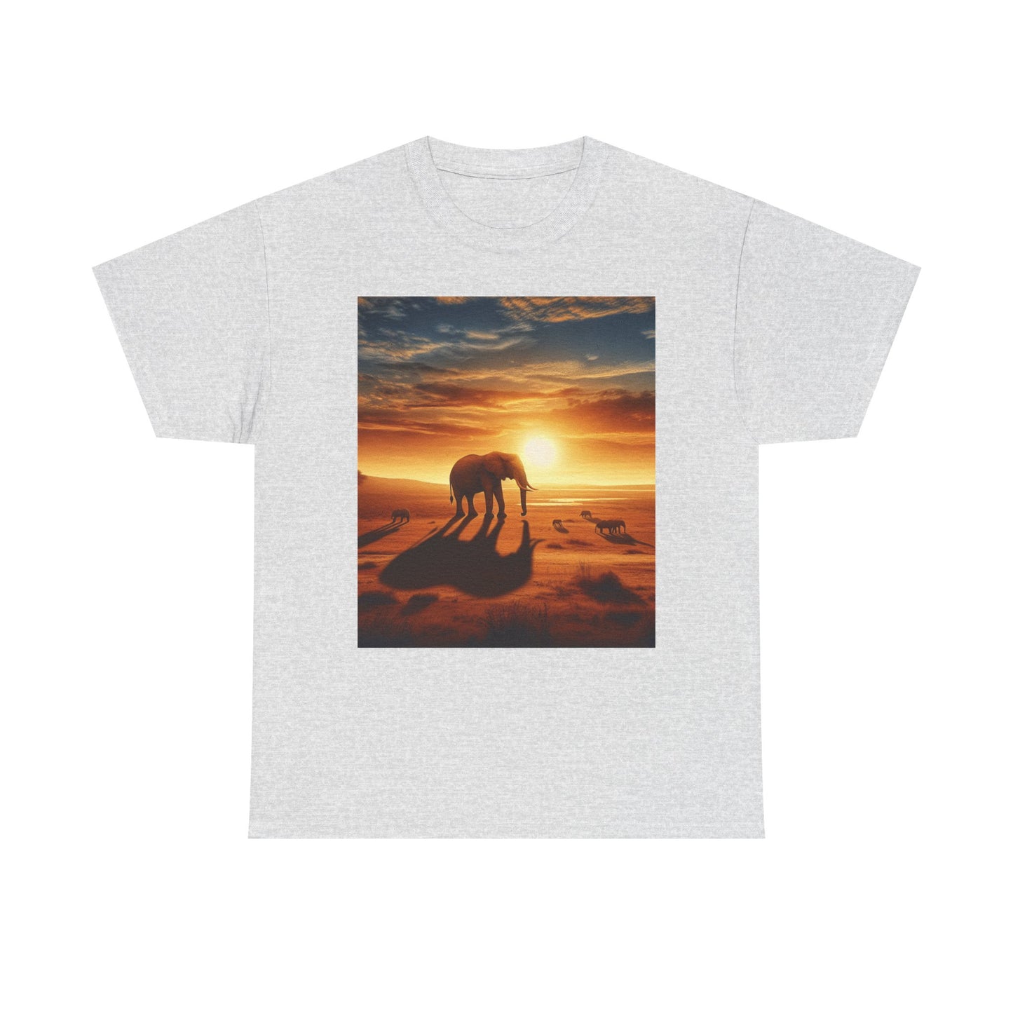 Elephants Women's Heavy Cotton Tee