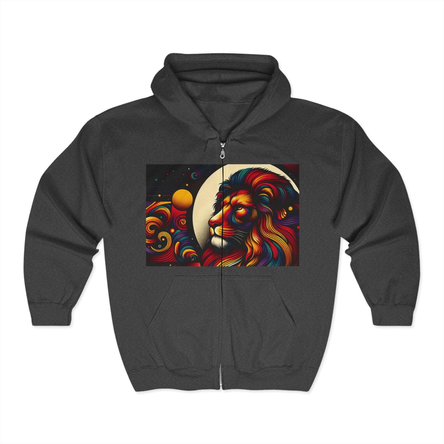 Leo Unisex Heavy Blend™ Full Zip Hooded Sweatshirt