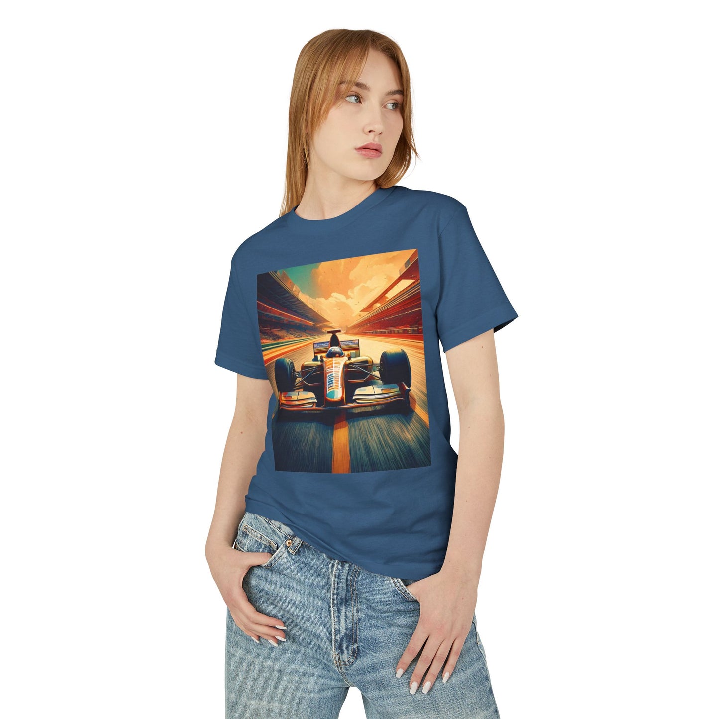 F1 Heavyweight Tee - Unisex Garment-Dyed Shirt