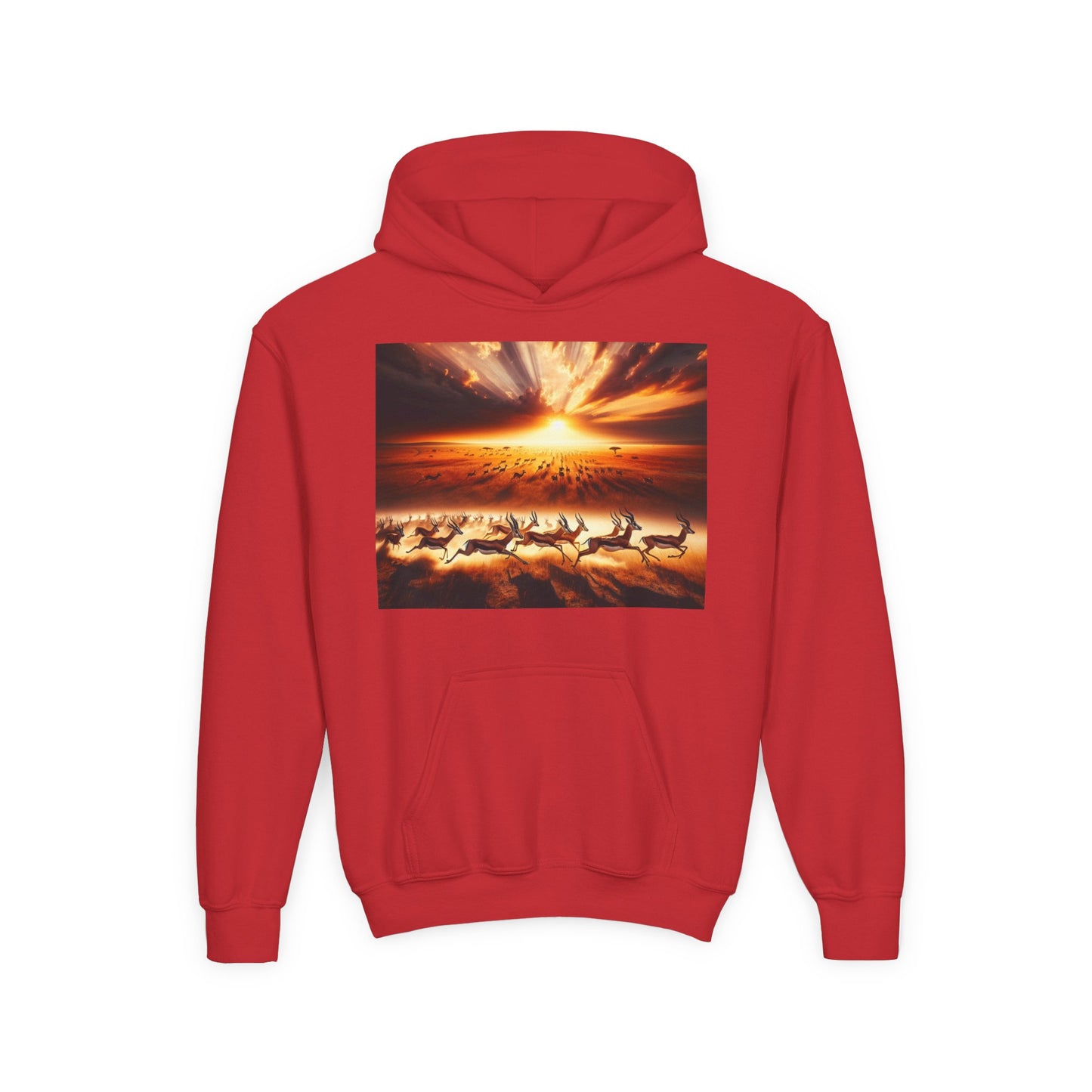 Gazelles Youth Hoodie - Heavy Blend Sweatshirt