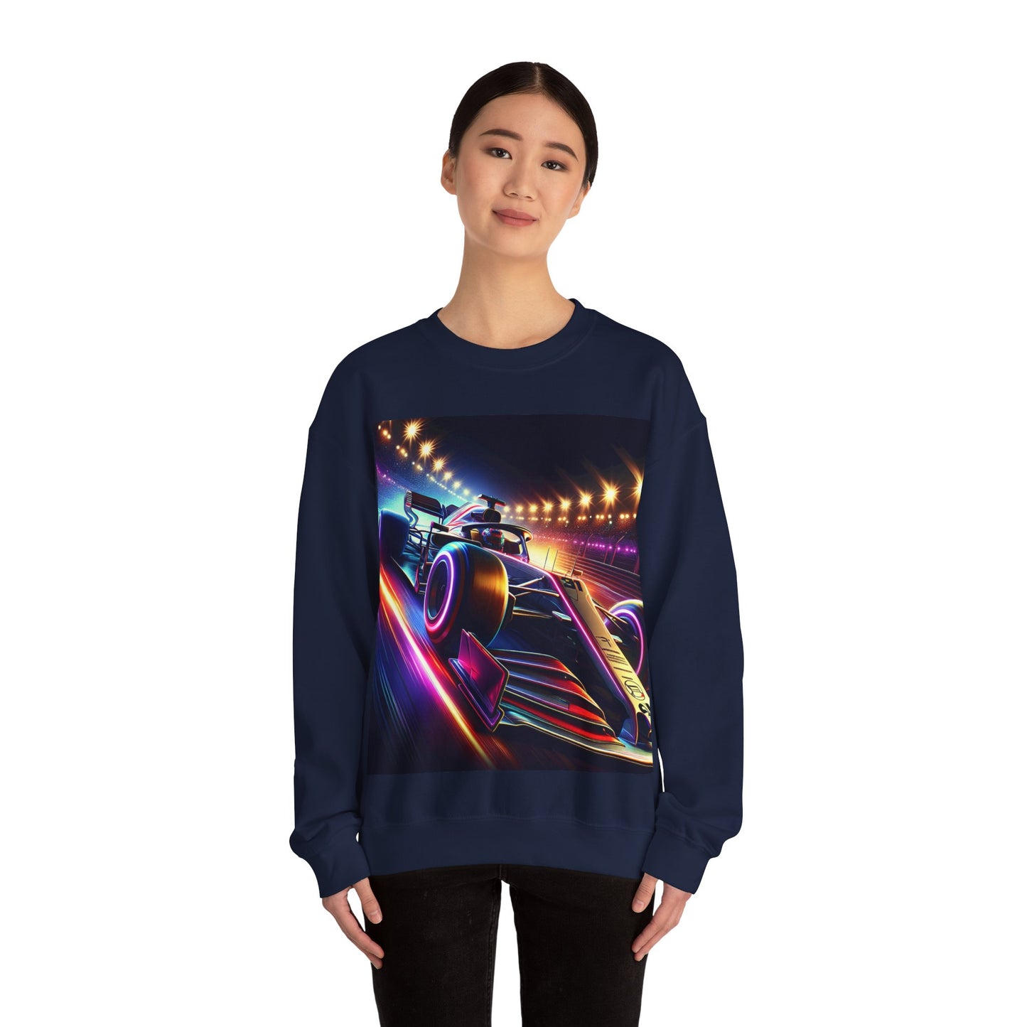 Race Car Crewneck Sweatshirt | Racing Apparel, Unisex Sweatshirt, F1 Gift, Motorsports Clothing, Car Enthusiasts Sweatshirt