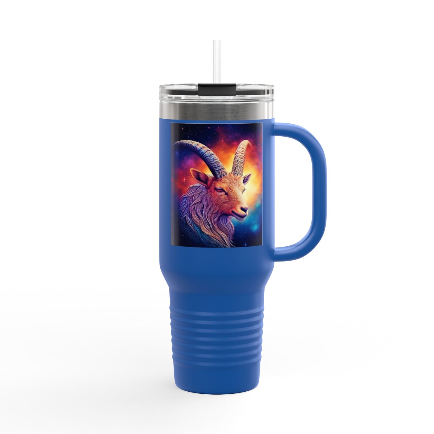 Capricorn Insulated Travel Mug, 40oz, Perfect for Zodiac Fans, Coffee, Tea, Water