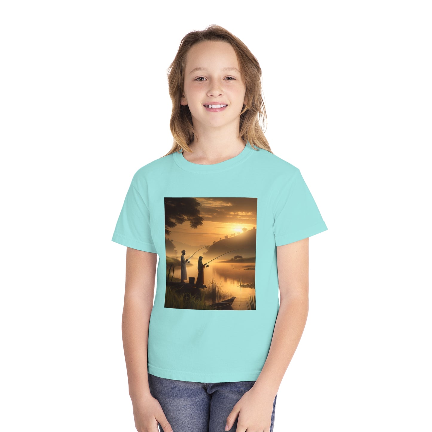Fishing Youth Midweight Tee