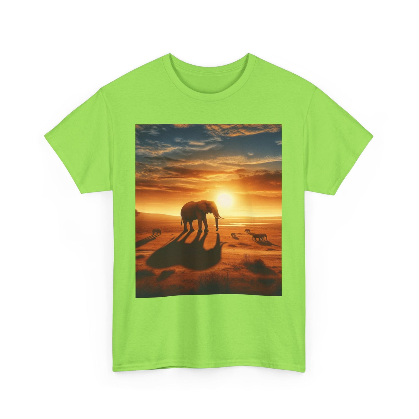 Elephants Women's Heavy Cotton Tee