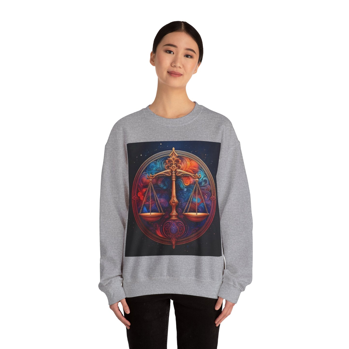 Libra Crewneck Sweatshirt | Zodiac Apparel, Unisex Sweatshirt