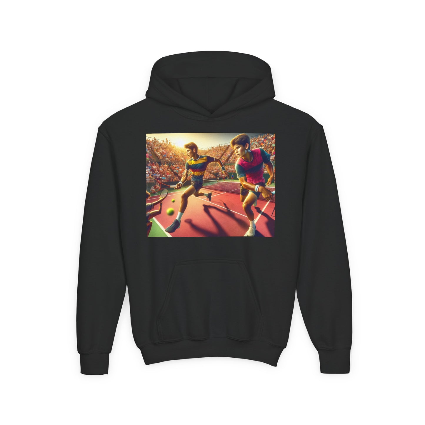 Tennis Youth Heavy Blend Hooded Sweatshirt