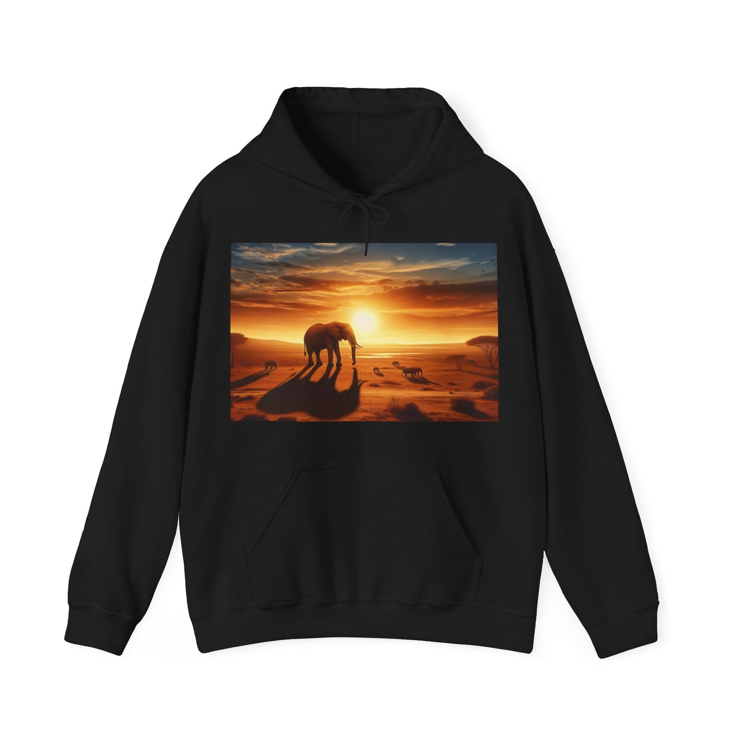 Elephants Unisex Heavy Blend™ Hooded Sweatshirt