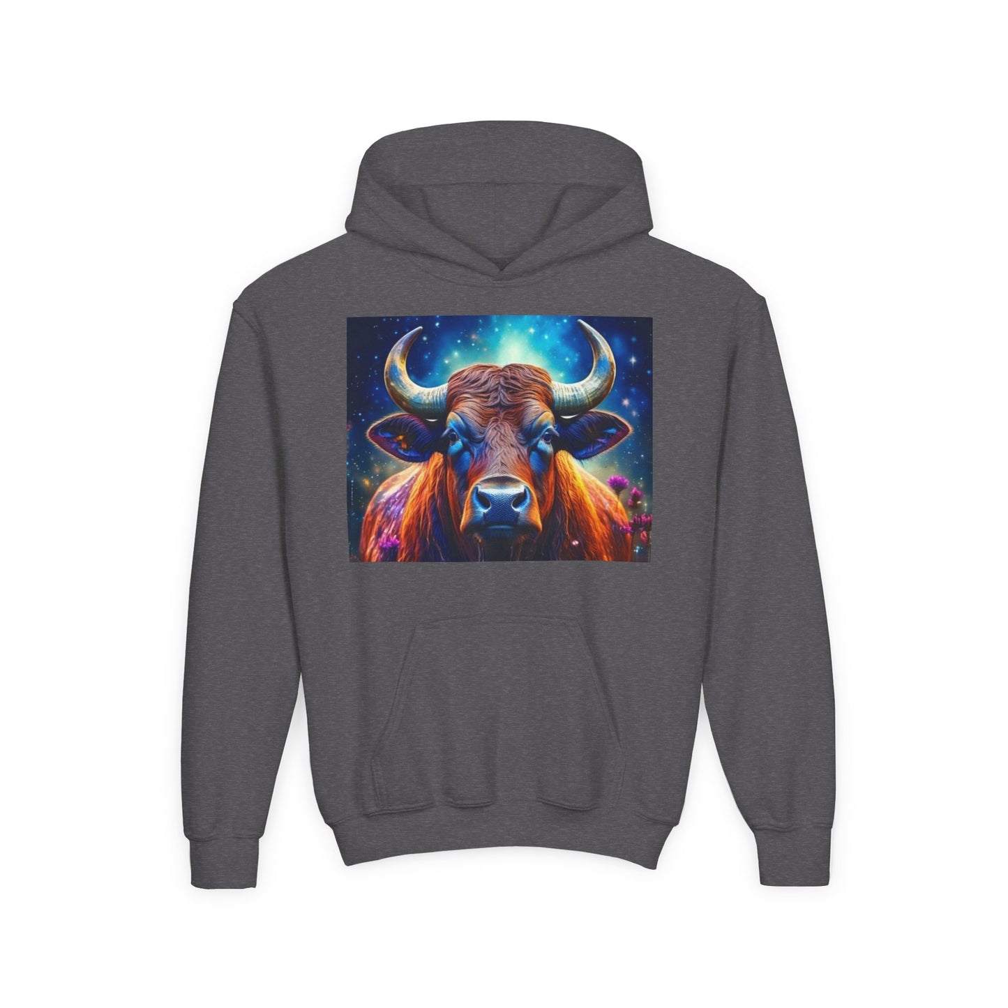 Taurus Youth Hoodie - Heavy Blend Sweatshirt