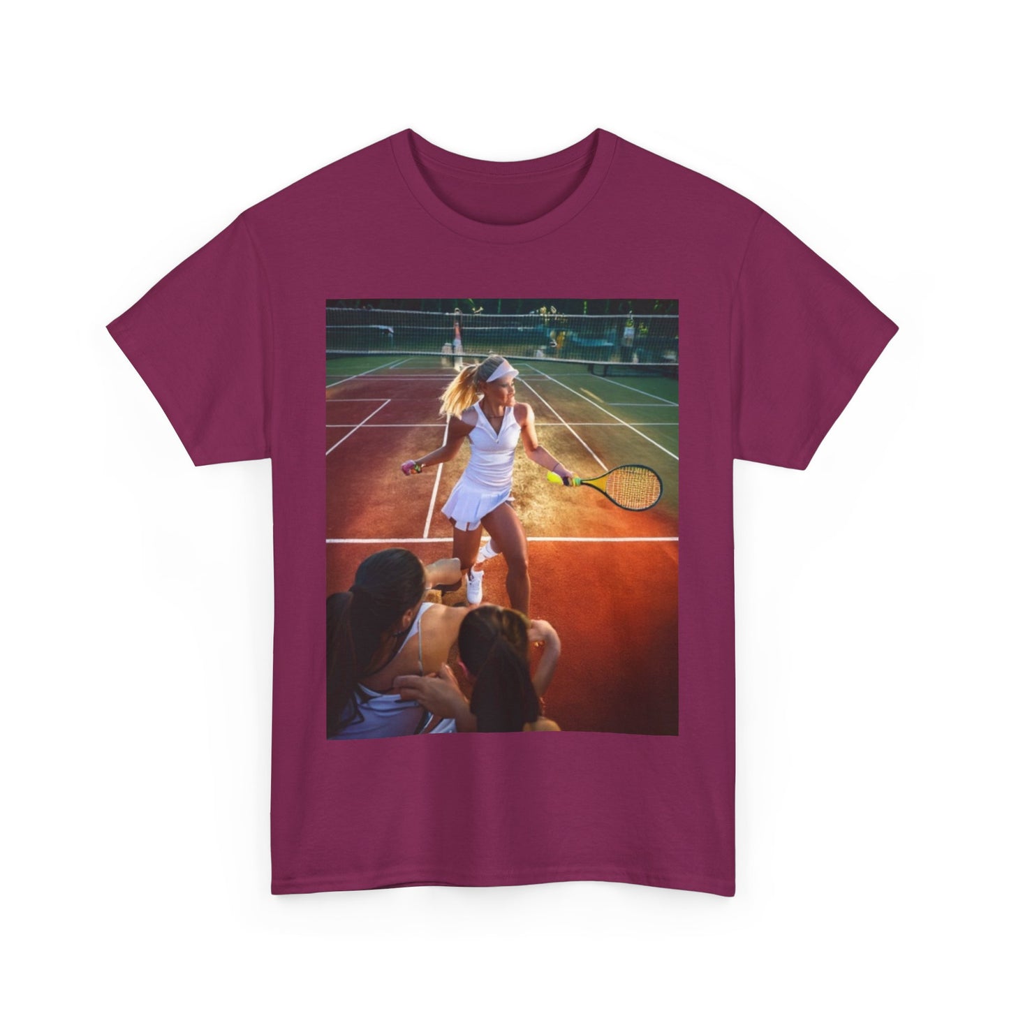 Tennis Women's Heavy Cotton Tee