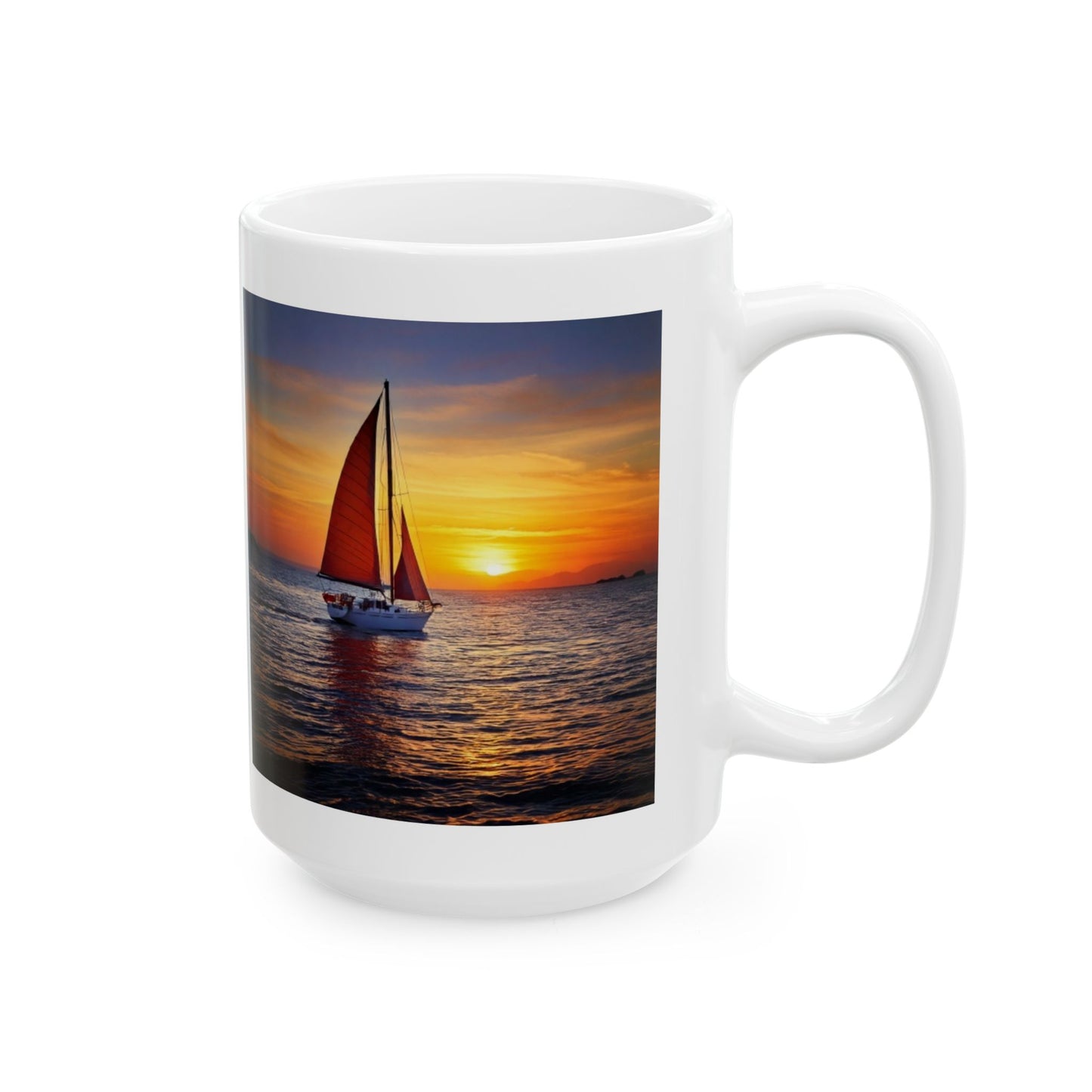 Sailing Ceramic Mug