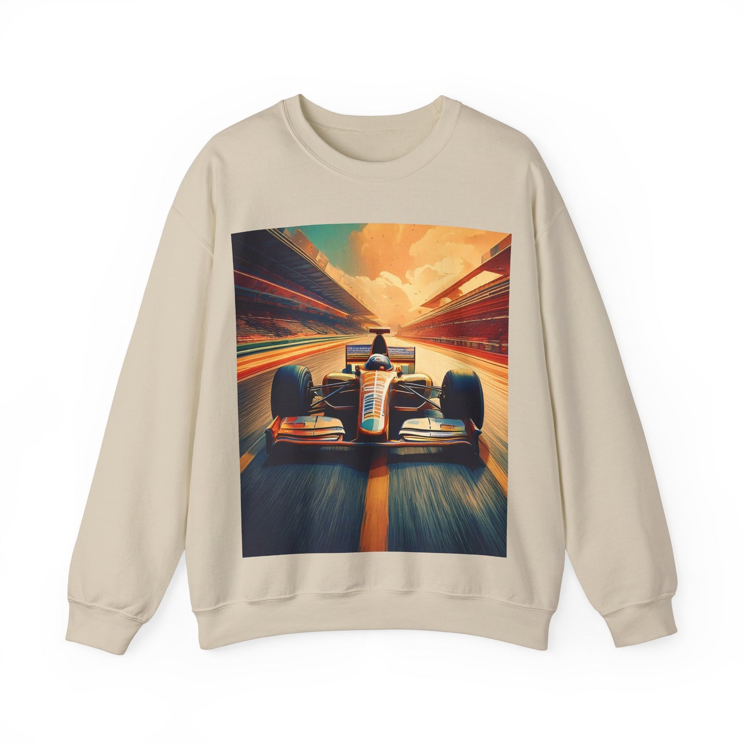 Race Car Crewneck Sweatshirt | Racing Apparel, Unisex Sweatshirt, F1 Gift, Motorsports Clothing, Car Enthusiasts Sweatshirt